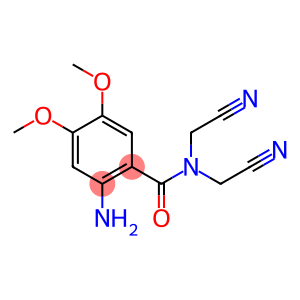 2-amino-N,N-bis(cyanomethyl)-4,5-dimethoxybenzamide