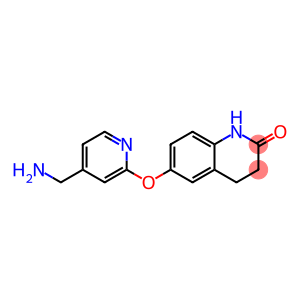 6-{[4-(aminomethyl)pyridin-2-yl]oxy}-3,4-dihydroquinolin-2(1H)-one
