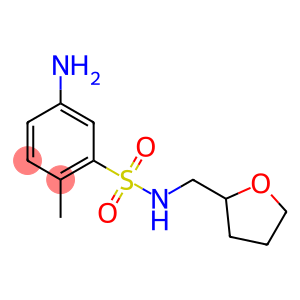 5-amino-2-methyl-N-(oxolan-2-ylmethyl)benzene-1-sulfonamide
