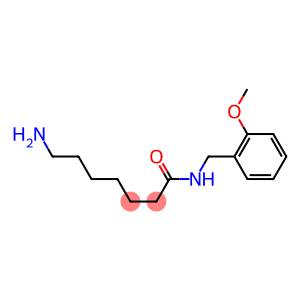 7-amino-N-(2-methoxybenzyl)heptanamide