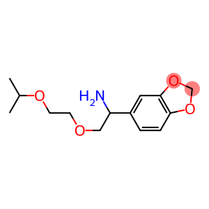 5-{1-amino-2-[2-(propan-2-yloxy)ethoxy]ethyl}-2H-1,3-benzodioxole