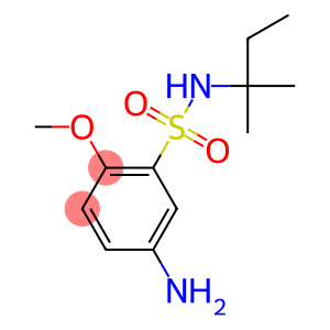 5-amino-2-methoxy-N-(2-methylbutan-2-yl)benzene-1-sulfonamide