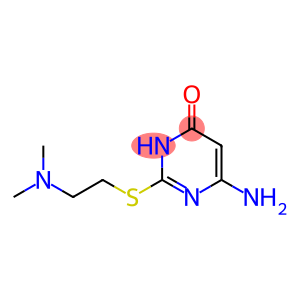 6-amino-2-{[2-(dimethylamino)ethyl]sulfanyl}-3,4-dihydropyrimidin-4-one