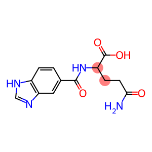 5-amino-2-[(1H-benzimidazol-5-ylcarbonyl)amino]-5-oxopentanoic acid