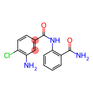 3-amino-N-[2-(aminocarbonyl)phenyl]-4-chlorobenzamide