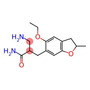 3-amino-2-[(5-ethoxy-2-methyl-2,3-dihydro-1-benzofuran-6-yl)methyl]propanamide