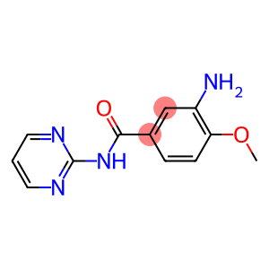 3-amino-4-methoxy-N-pyrimidin-2-ylbenzamide