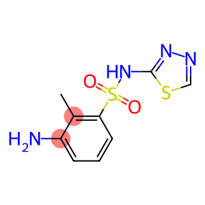 3-amino-2-methyl-N-(1,3,4-thiadiazol-2-yl)benzene-1-sulfonamide