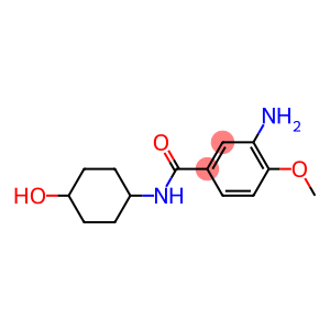 3-amino-N-(4-hydroxycyclohexyl)-4-methoxybenzamide