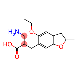 3-amino-2-[(5-ethoxy-2-methyl-2,3-dihydro-1-benzofuran-6-yl)methyl]propanoic acid