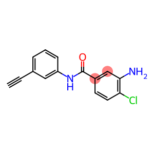3-amino-4-chloro-N-(3-ethynylphenyl)benzamide
