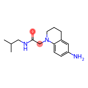 2-(6-amino-1,2,3,4-tetrahydroquinolin-1-yl)-N-(2-methylpropyl)acetamide