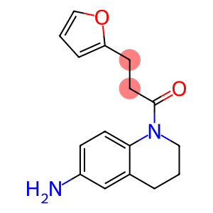 1-(6-amino-1,2,3,4-tetrahydroquinolin-1-yl)-3-(furan-2-yl)propan-1-one