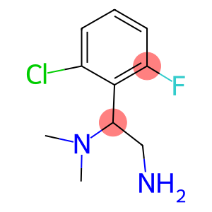 [2-amino-1-(2-chloro-6-fluorophenyl)ethyl]dimethylamine