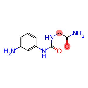 2-{[(3-aminophenyl)carbamoyl]amino}acetamide