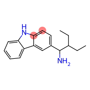3-(1-amino-2-ethylbutyl)-9H-carbazole
