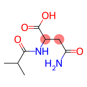 4-amino-2-(isobutyrylamino)-4-oxobutanoic acid