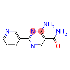 4-Amino-2-pyridin-3-yl-pyrimidine-5-carboxylic acid amide