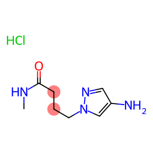 4-(4-Amino-pyrazol-1-yl)-N-methyl-butyramidehydrochloride