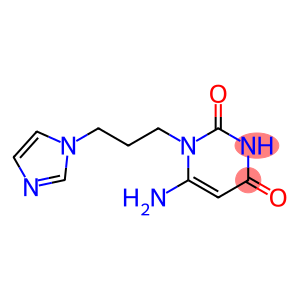6-amino-1-[3-(1H-imidazol-1-yl)propyl]-1,2,3,4-tetrahydropyrimidine-2,4-dione
