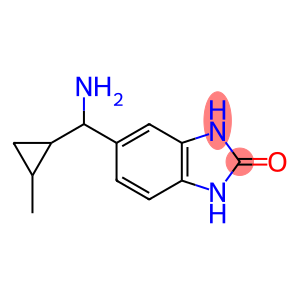 5-[amino(2-methylcyclopropyl)methyl]-2,3-dihydro-1H-1,3-benzodiazol-2-one