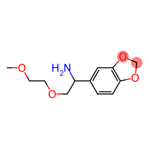 5-[1-amino-2-(2-methoxyethoxy)ethyl]-2H-1,3-benzodioxole