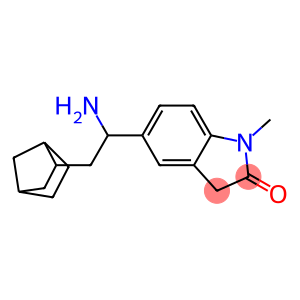 5-(1-amino-2-{bicyclo[2.2.1]heptan-2-yl}ethyl)-1-methyl-2,3-dihydro-1H-indol-2-one