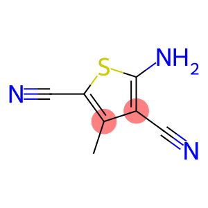 2-amino-3,5-dicyano-4-methylthiophene