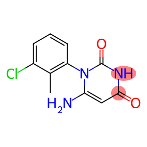 6-AMINO-1-(3-CHLORO-2-METHYLPHENYL)PYRIMIDINE-2,4(1H,3H)-DIONE