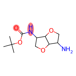 (6-Amino-hexahydro-furo[3,2-b]furan-3-yl)-carbamic acid tert-butyl ester