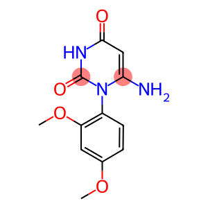 6-AMINO-1-(2,4-DIMETHOXYPHENYL)PYRIMIDINE-2,4(1H,3H)-DIONE
