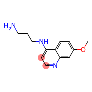 4-(3-AMINOPROP-1-YL)AMINO-7-METHOXYQUINOLINE