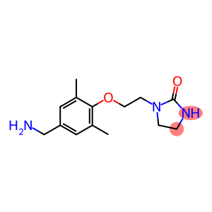 1-{2-[4-(aminomethyl)-2,6-dimethylphenoxy]ethyl}imidazolidin-2-one