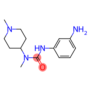 1-(3-aminophenyl)-3-methyl-3-(1-methylpiperidin-4-yl)urea