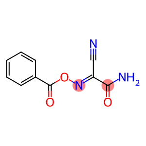 2-amino-N-(benzoyloxy)-2-oxoethanimidoyl cyanide