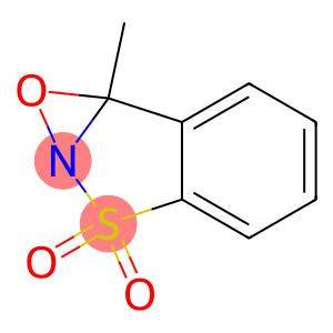 7b-Methyl-7bH-oxazirino[2,3-b][1,2]benzisothiazole 3,3-dioxide