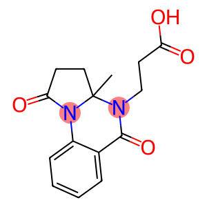 3-(3A-METHYL-1,5-DIOXO-1,2,3,3A-TETRAHYDROPYRROLO[1,2-A]QUINAZOLIN-4(5H)-YL)PROPANOIC ACID