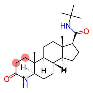 (5alpha,17beta)-N-(1,1-dimethyl ethyl)-3-oxo-4-aza androstane-17-carboxamide