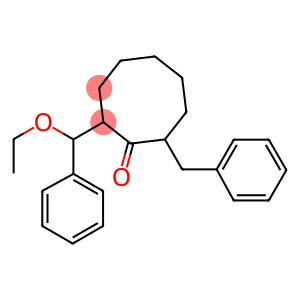 2-(ALPHA-ETHOXYBENZYL)-8-BENZYLCYCLOOCTANONE