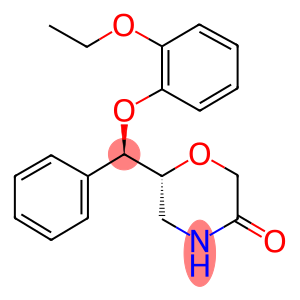 (ALPHA RS,6RS)-6-[ALPHA-(2-ETHOXYPHENOXY)BENZYL]MORPHOLIN-3-ONE