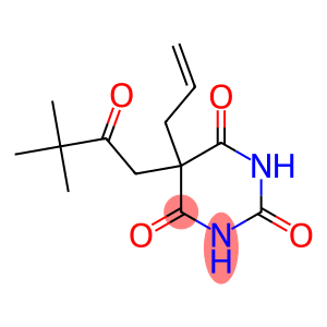 5-Allyl-5-(2-oxo-3,3-dimethylbutyl)-2,4,6(1H,3H,5H)-pyrimidinetrione
