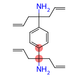 1-allyl-1-[4-(1-allyl-1-amino-3-butenyl)phenyl]-3-butenylamine