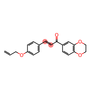 3-[4-(allyloxy)phenyl]-1-(2,3-dihydro-1,4-benzodioxin-6-yl)-2-propen-1-one
