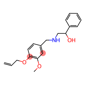 2-{[4-(allyloxy)-3-methoxybenzyl]amino}-1-phenylethanol