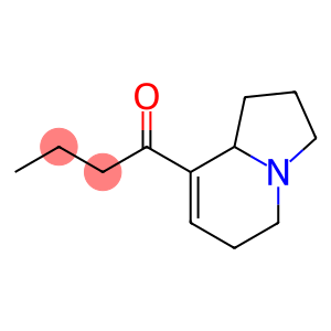 (+)-1-(1,2,3,5,6,8a-Hexahydroindolizin-8-yl)-1-butanone