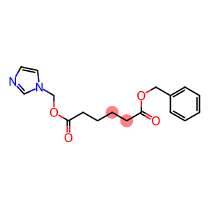 Adipic acid 1-benzyl 6-(1H-imidazol-1-ylmethyl) ester