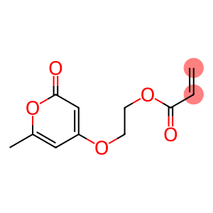 Acrylic acid [2-[(6-methyl-2-oxo-2H-pyran-4-yl)oxy]ethyl] ester