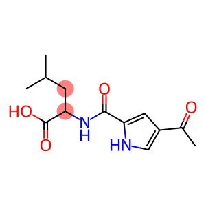 2-{[(4-acetyl-1H-pyrrol-2-yl)carbonyl]amino}-4-methylpentanoic acid
