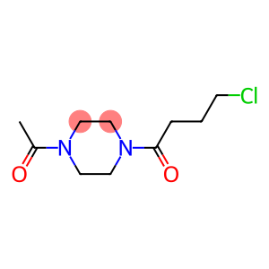 1-acetyl-4-(4-chlorobutanoyl)piperazine