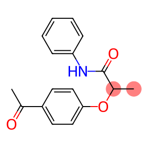 2-(4-acetylphenoxy)-N-phenylpropanamide